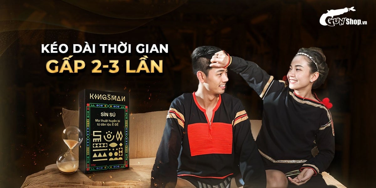 Bột Sìn Sú Kingsman Kéo Dài Thời Gian Quan Hệ Hiệu Quả