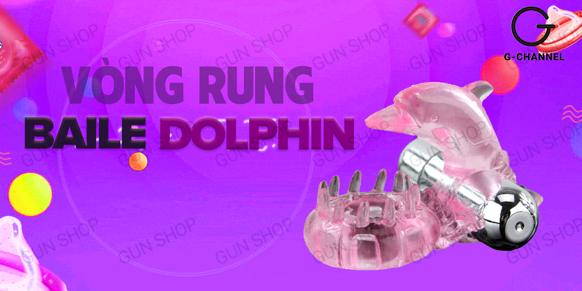 Phân phối Vòng rung tăng khoái cảm Baile Love Dolphin mới nhất Phân phối Vòng rung tăng khoái cảm Baile Love Dolphin mới nhất
