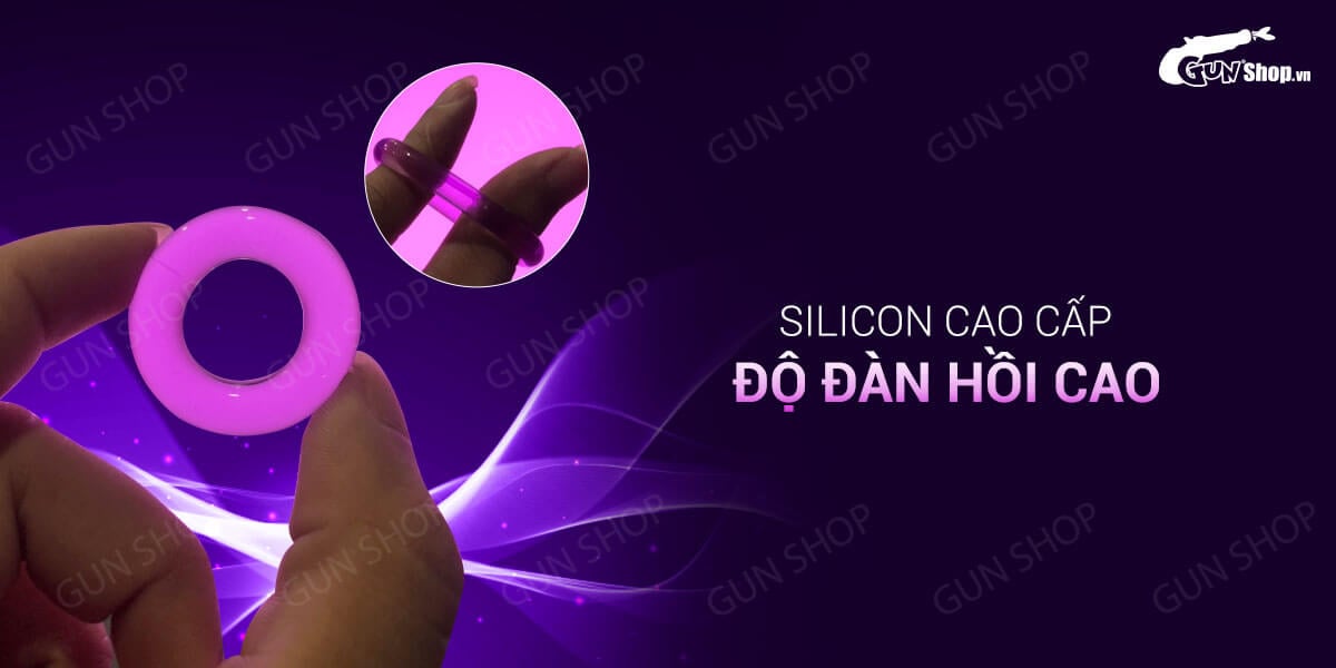 Silicone Time-Extending Ring Smooth Design Durable Comfortable