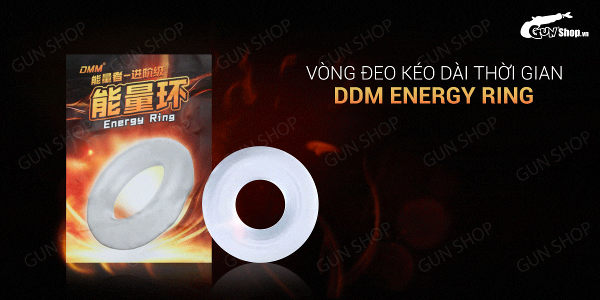 DDM Energy Ring Delay Cock Ring for Longer Performance