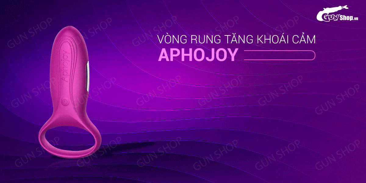 Vòng rung Aphojoy mạnh mẽ kích thích cảm giác mới lạ