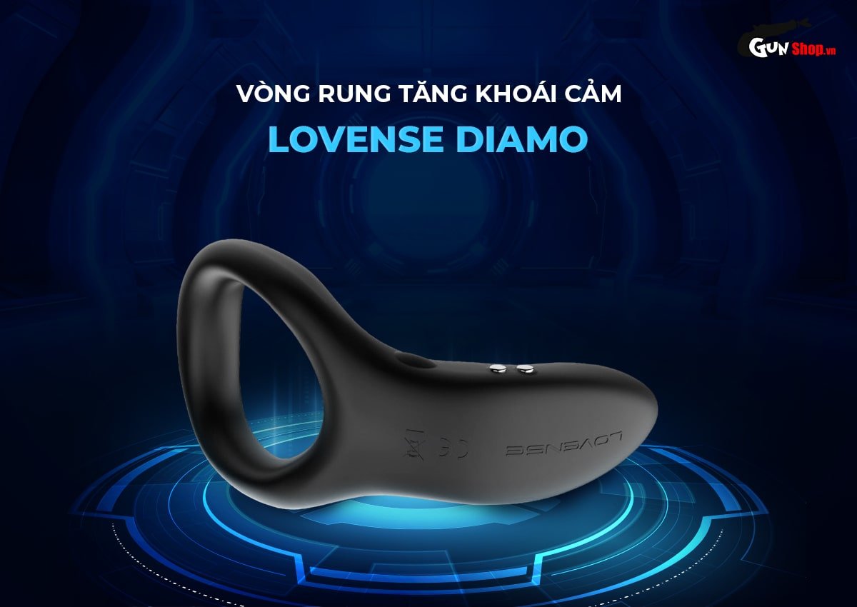Vòng rung Lovense Diamo nâng tầm cực khoái cho phái mạnh
