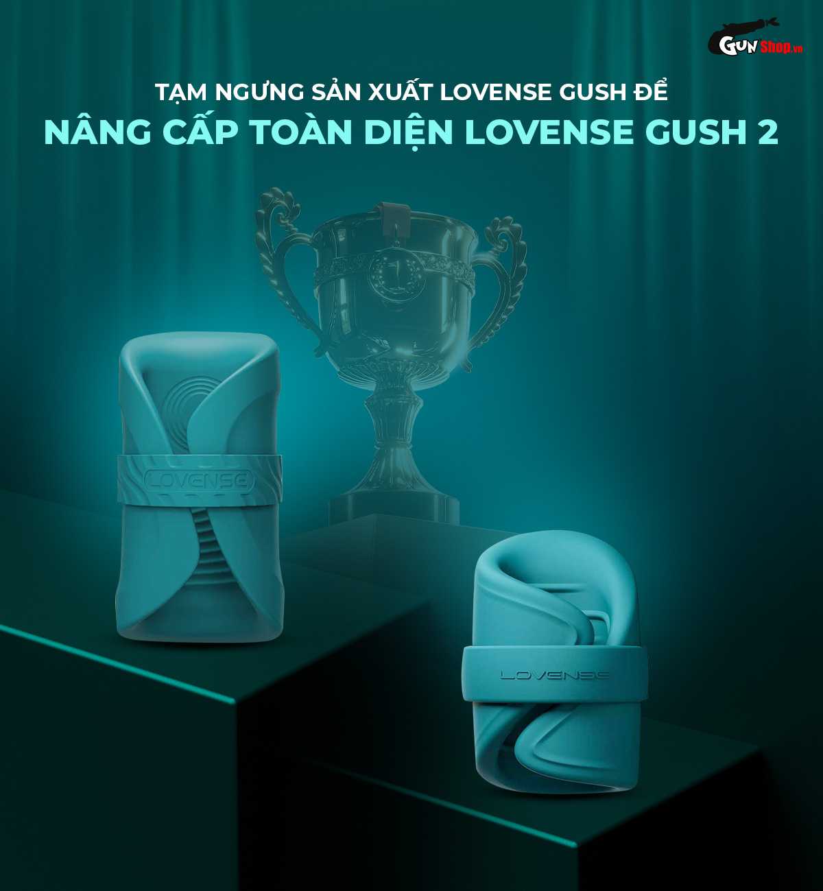 Vòng rung Lovense Gush tăng khoái cảm cực đỉnh, siêu phê