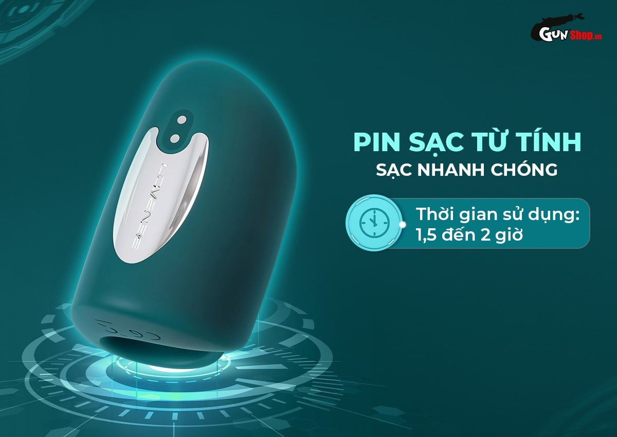 Vòng rung Lovense Gush tăng khoái cảm cực đỉnh, siêu phê