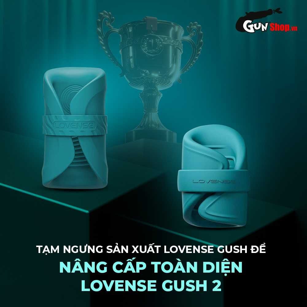 Vòng rung Lovense Gush bo tròn kích thích cảm giác thư giãn mọi người