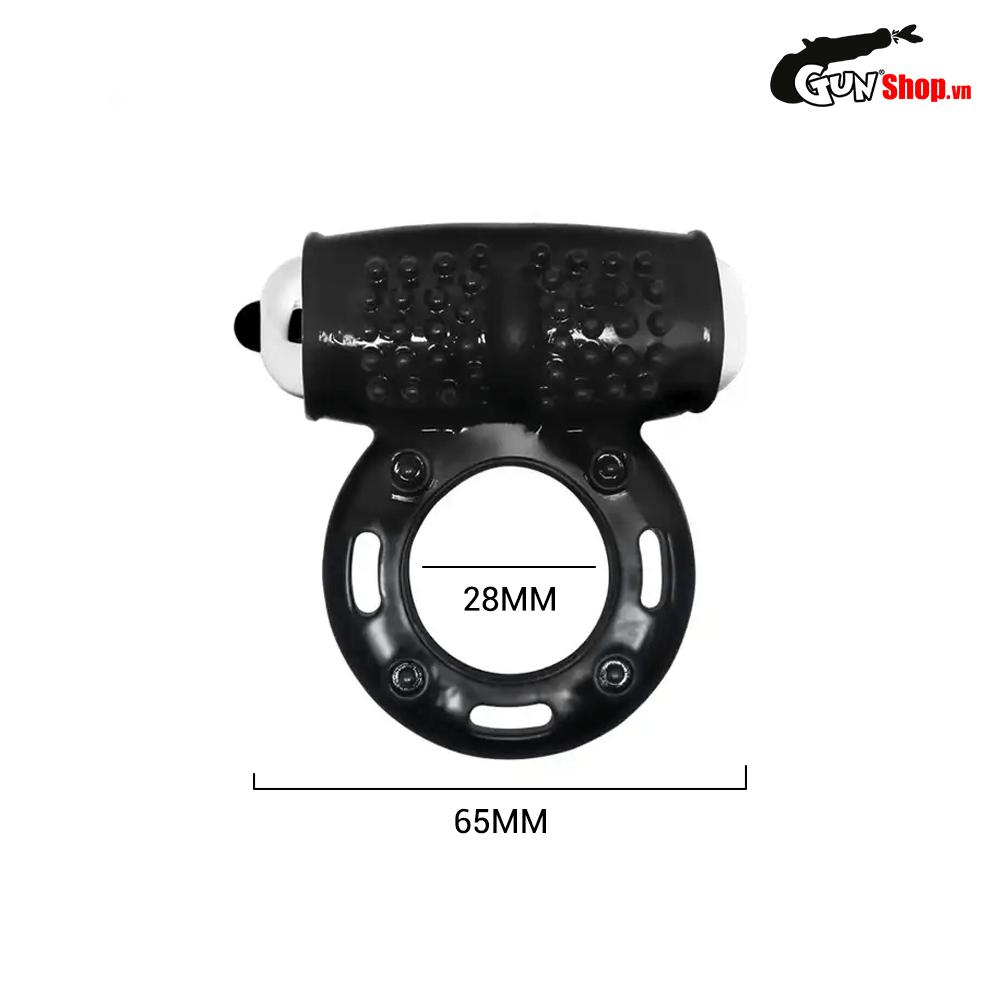 Vòng rung Baile Power Ring silicon gai bi kích thích điểm G khoái cảm