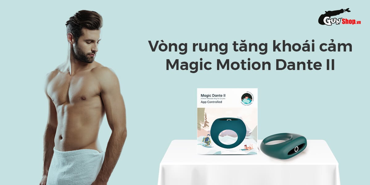 Magic Motion Dante II Silicone Adjustable Cock Ring