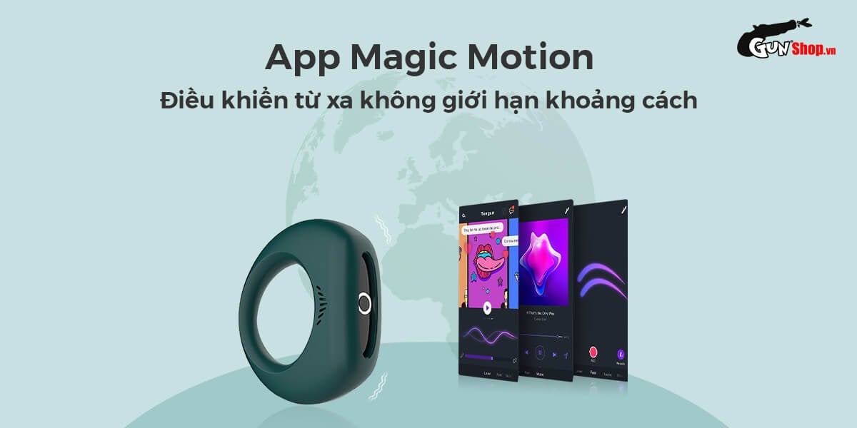 Magic Motion Dante II Silicone Adjustable Cock Ring