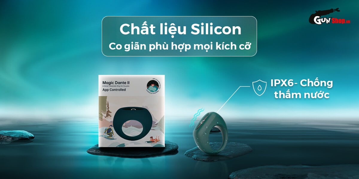 Magic Motion Dante II Silicone Adjustable Cock Ring