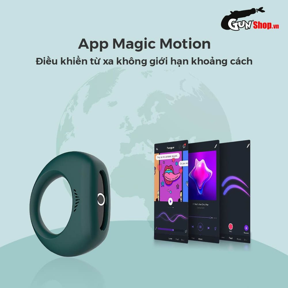 Vòng rung Magic Motion Dante II 10 chế độ co giãn phù hợp mọi kích cỡ