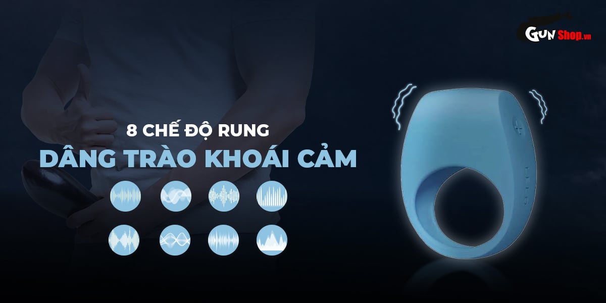 Vòng đeo dương vật Lelo Tor 3 điều khiển qua app tăng khoái cảm