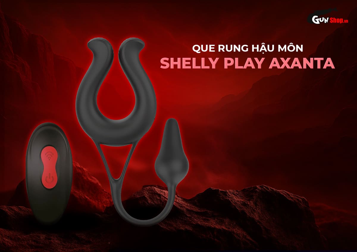 Que rung hậu môn Shelly Play Axanta - Thỏa mãn cực khoái, an toàn