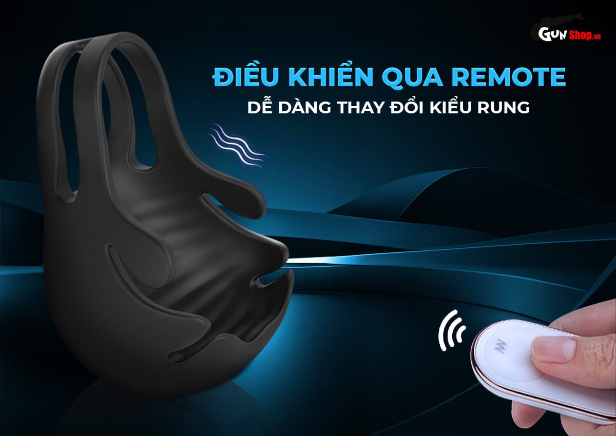 Vòng rung Shelly Play Machi silicon tăng khoái cảm dễ dùng nhỏ gọn