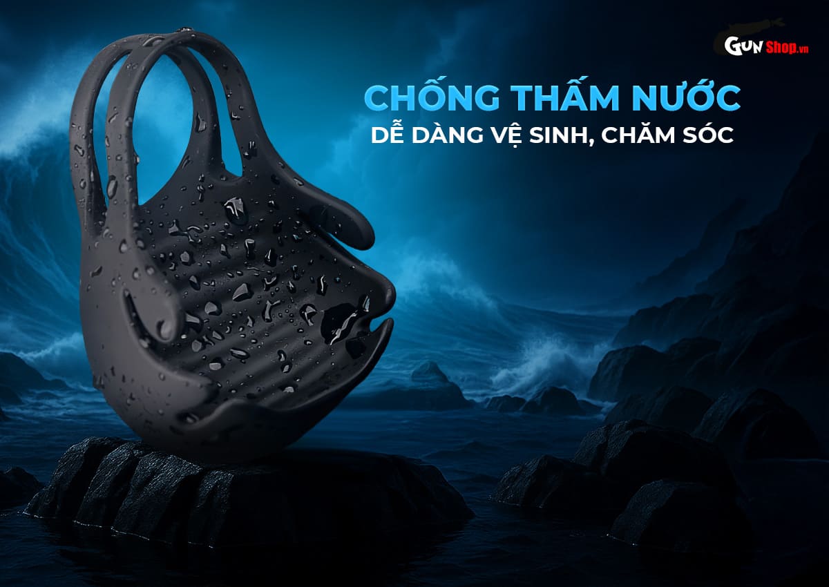 Vòng rung Shelly Play Machi silicon tăng khoái cảm dễ dùng nhỏ gọn