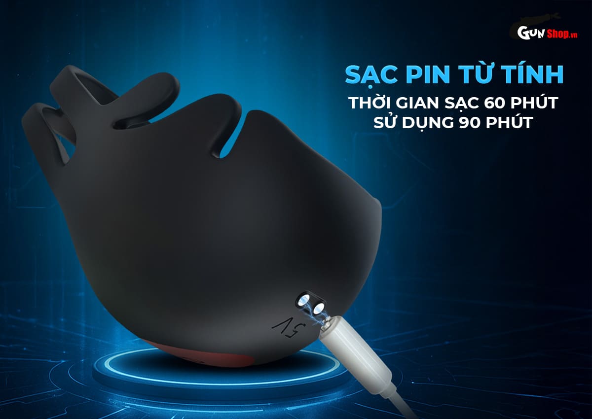 Vòng rung Shelly Play Machi silicon tăng khoái cảm dễ dùng nhỏ gọn