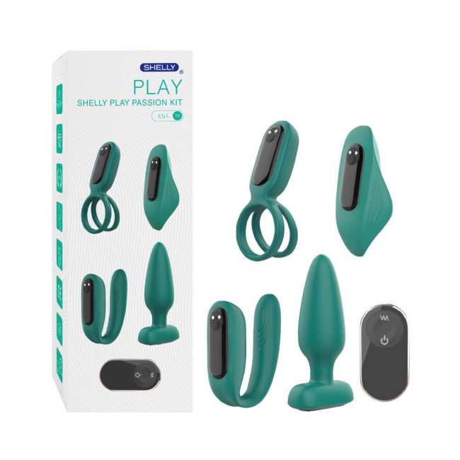 Bộ dụng cụ 4 món Shelly Play Passion Kit kích thích đa dạng 