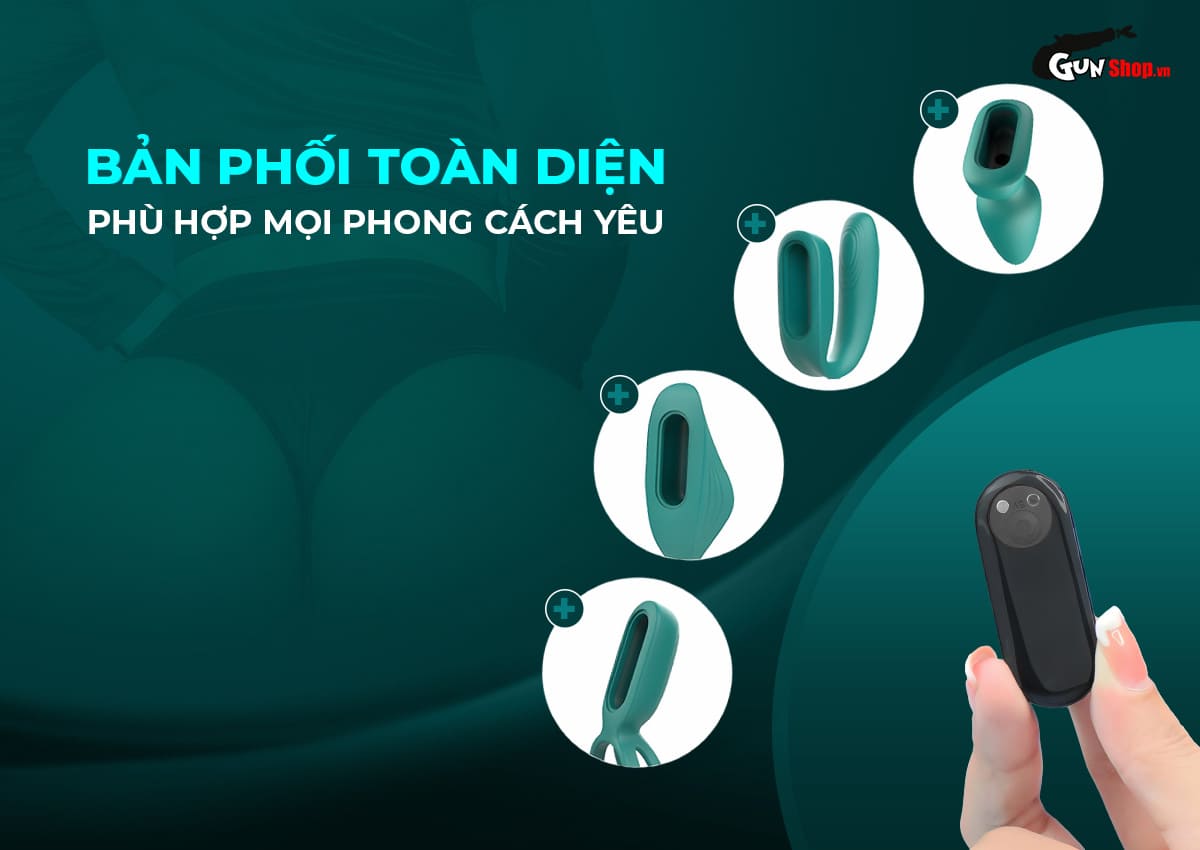 Bộ dụng cụ 4 món Shelly Play Passion Kit tăng hưng phấn Bộ dụng cụ 4 món Shelly Play Passion Kit tăng hưng phấn