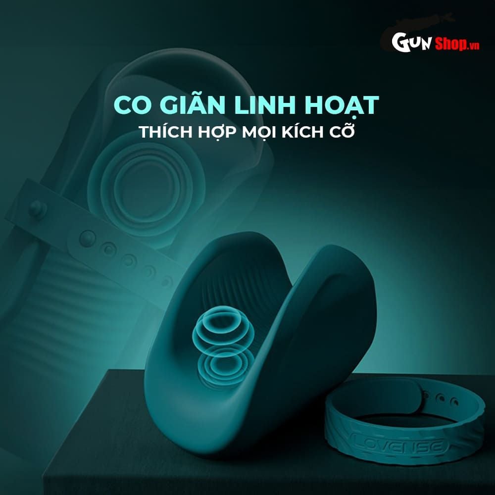 Vòng rung Lovense Gush 2 công nghệ cao mềm dẻo dễ dàng sử dụng