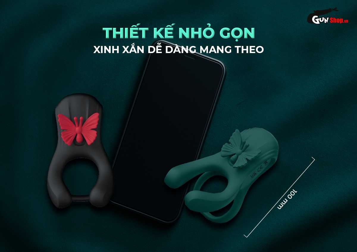 Vòng rung Shelly Play Lustafly kích thích đỉnh cao, tăng khoái cảm