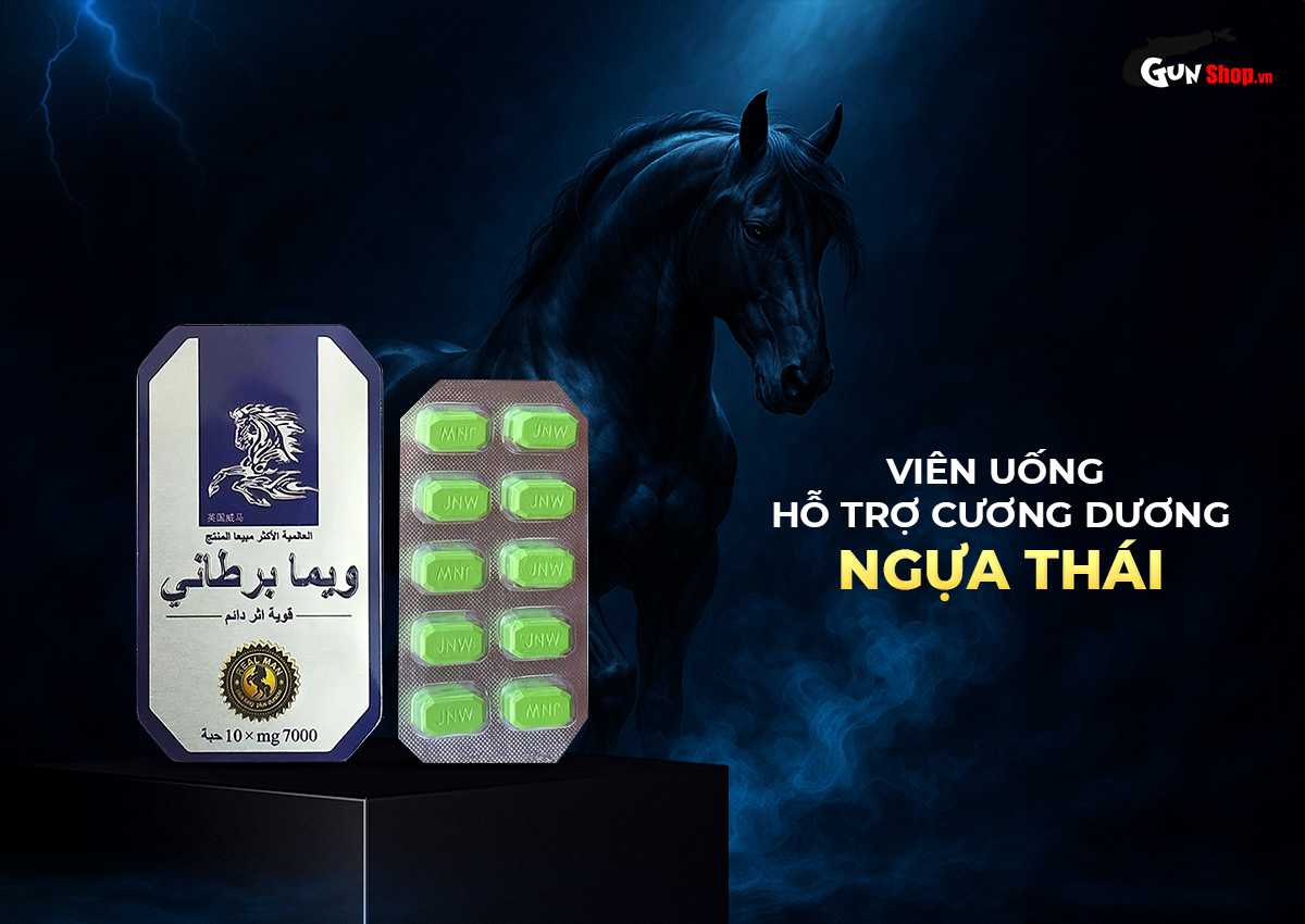 Viên uống cường dương Ngựa Thái tăng sinh lý nam hiệu quả