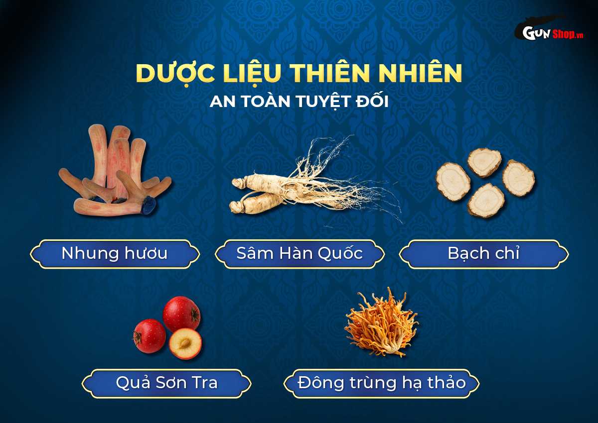 Viên uống cường dương Ngựa Thái tăng sinh lý nam hiệu quả