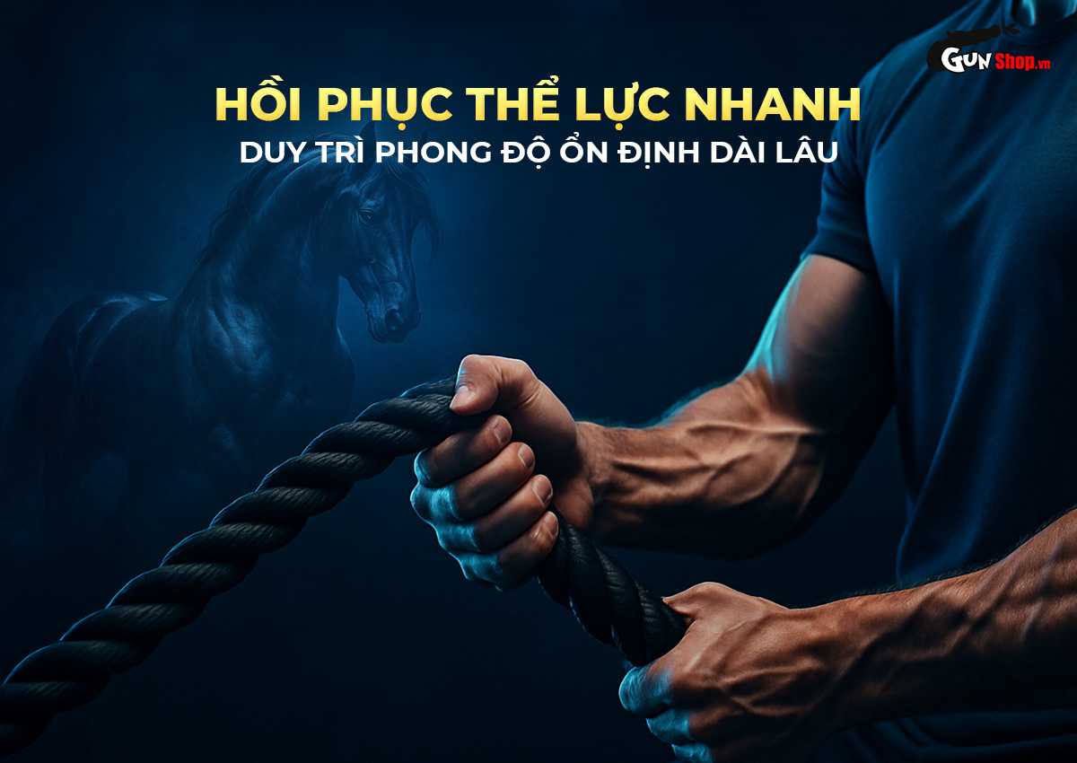 Viên uống cường dương Ngựa Thái tăng sinh lý nam hiệu quả