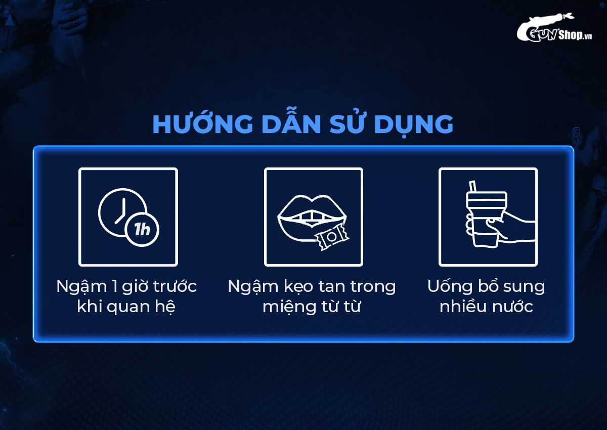 Kẹo nhân sâm Xtreme tăng cường sinh lý nam giới hiệu quả