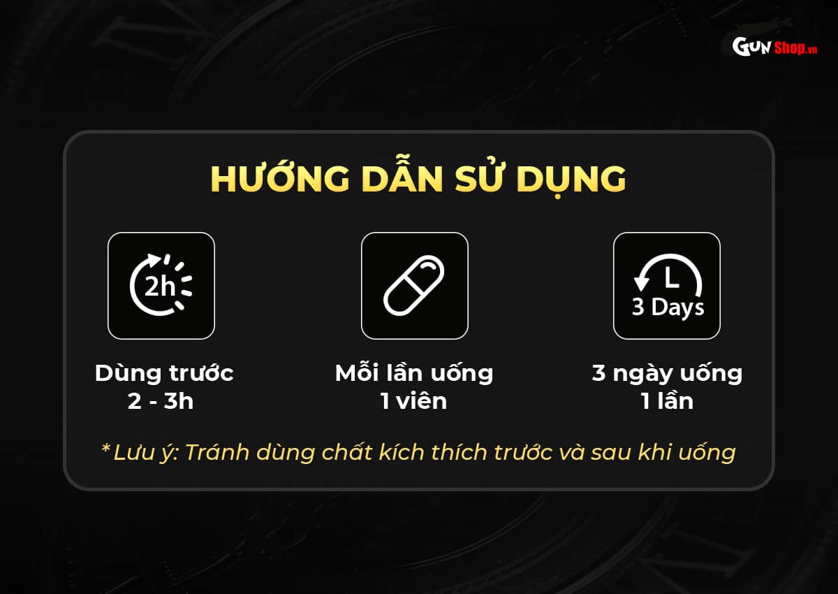 Viên uống Powergra For Men Rino tăng cường sinh lý kéo dài quan hệ