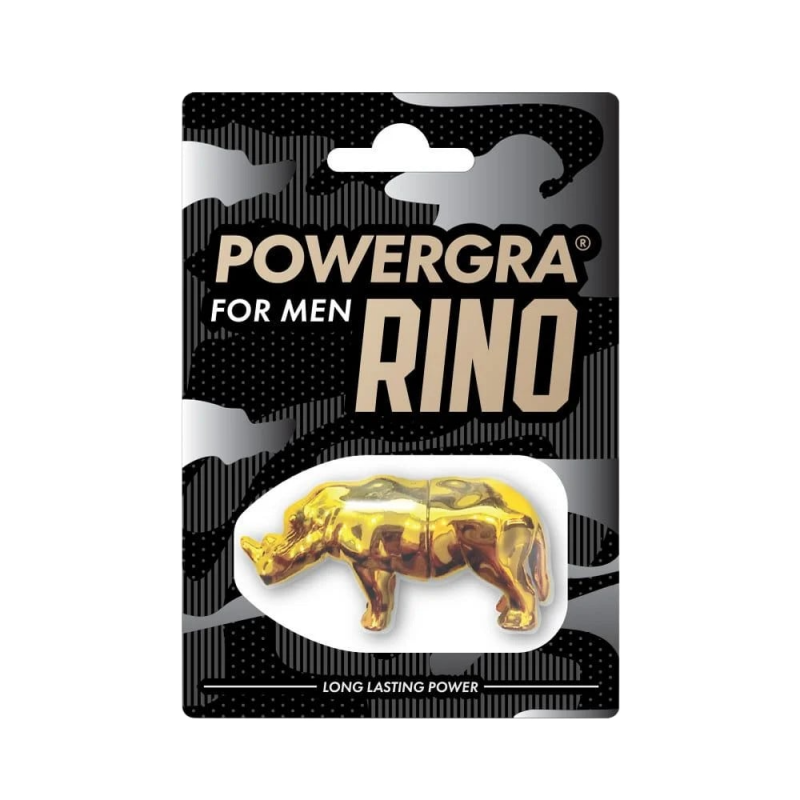  Nhập sỉ Viên uống phục hồi sinh lý kéo dài thời gian Powergra For Men Rino - Vỉ 1 viên  chính hãng 