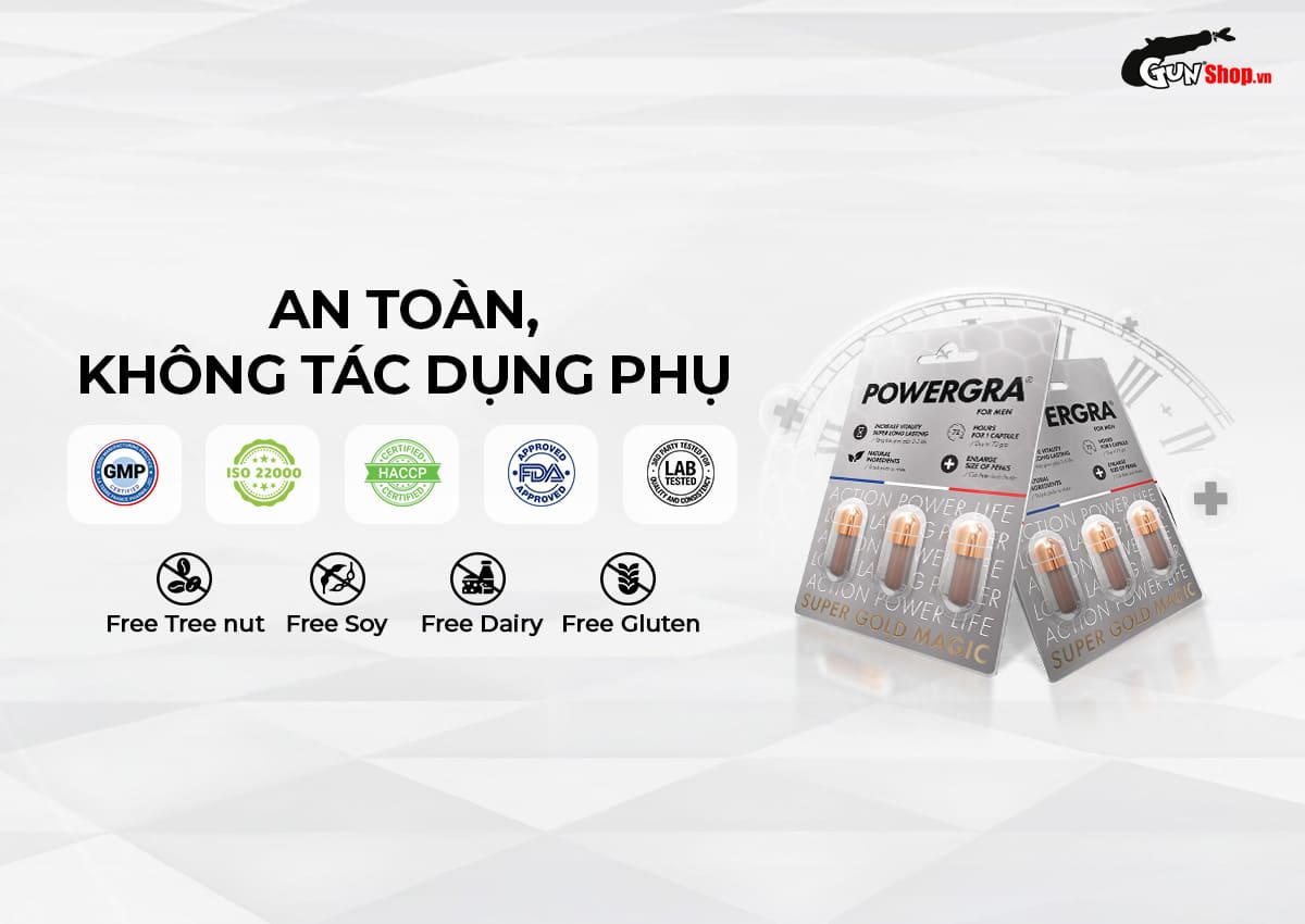 Giá sỉ Viên uống tăng kích thước kéo dài thời gian Powergra For Men - Vỉ 3 viên giá rẻ Giá sỉ Viên uống tăng kích thước kéo dài thời gian Powergra For Men - Vỉ 3 viên giá rẻ