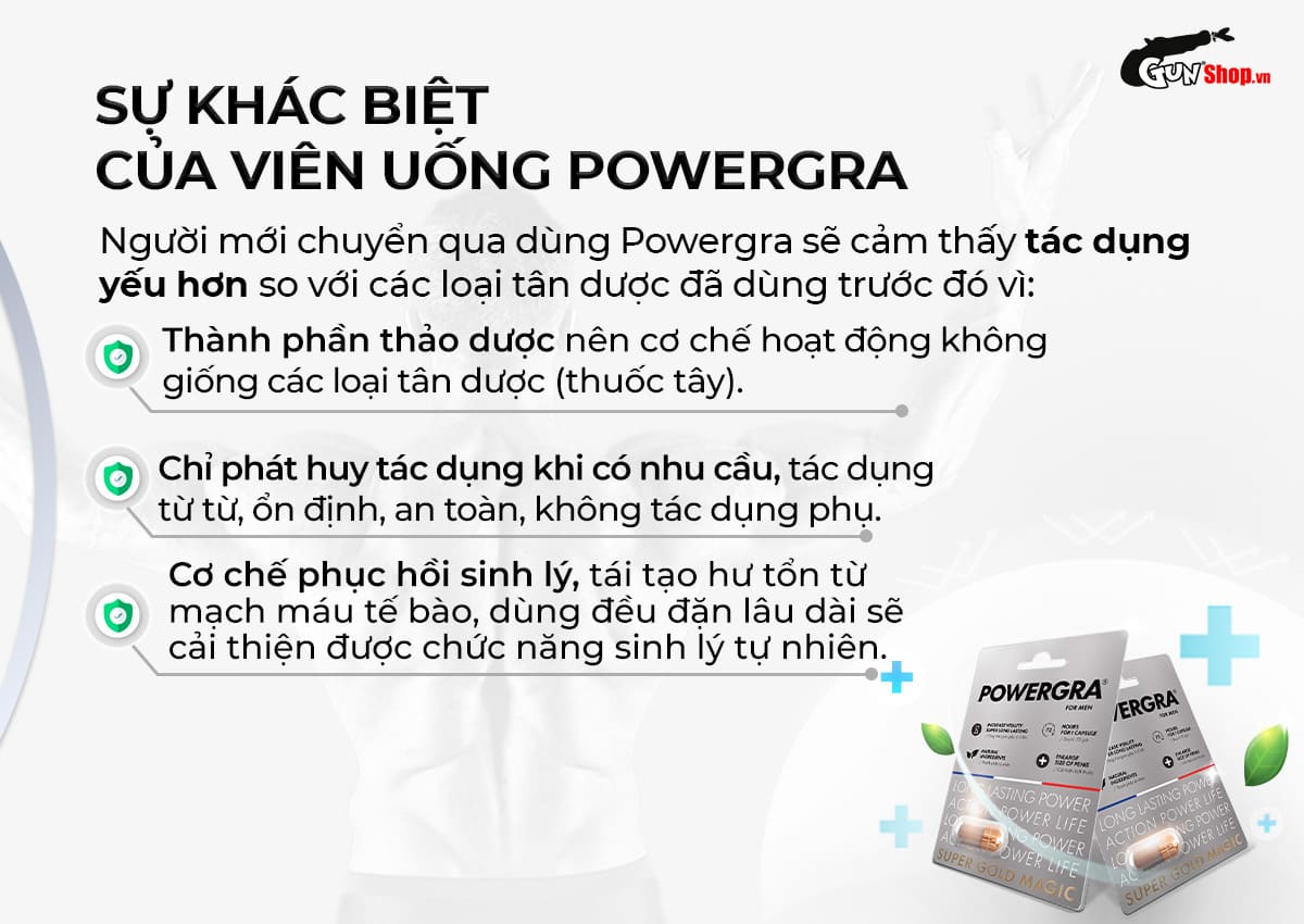 Cung cấp Viên uống tăng kích thước kéo dài thời gian Powergra For Men - Vỉ 1 viên giá tốt Cung cấp Viên uống tăng kích thước kéo dài thời gian Powergra For Men - Vỉ 1 viên giá tốt