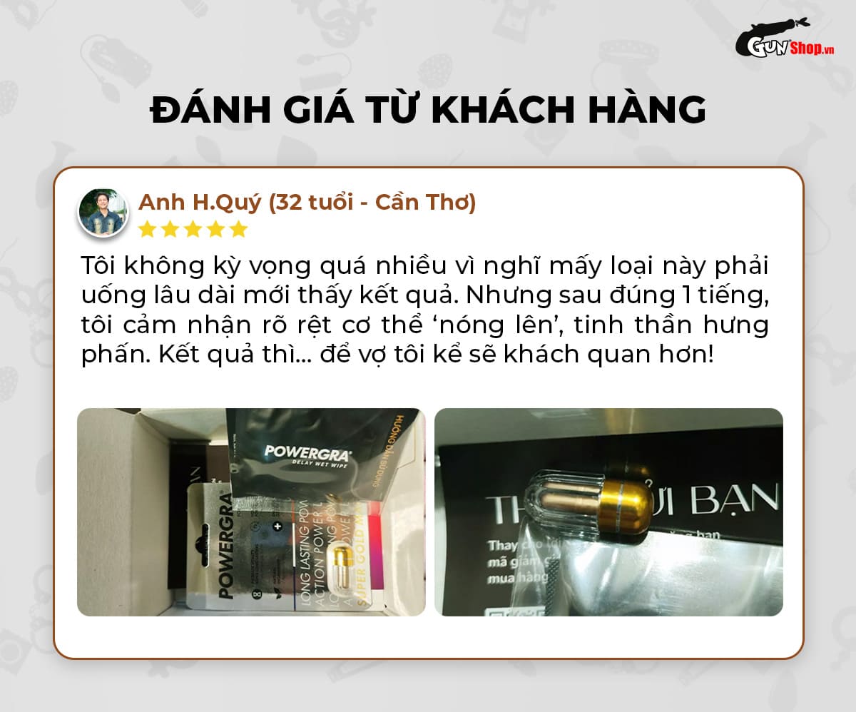 Cung cấp Viên uống tăng kích thước kéo dài thời gian Powergra For Men - Vỉ 1 viên giá tốt Cung cấp Viên uống tăng kích thước kéo dài thời gian Powergra For Men - Vỉ 1 viên giá tốt