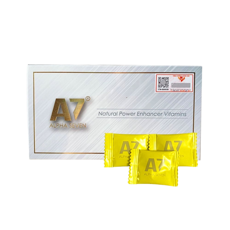  Mua Kẹo nhân sâm Alpha Seven A7 tăng cường sinh lý - 1 viên  nhập khẩu 