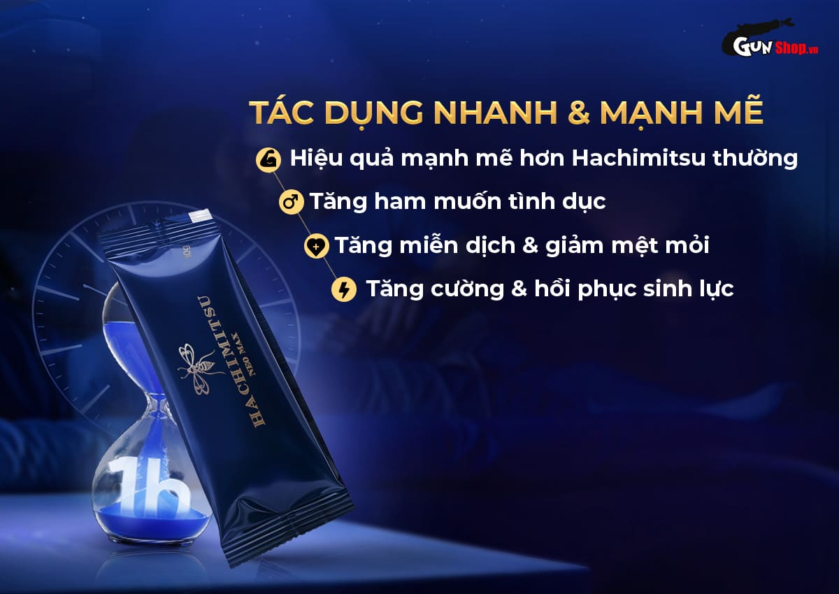 Kho sỉ Tinh chất Hachimitsu Neo Max - Tăng cường sinh lý nam giới - 1 gói cao cấp Kho sỉ Tinh chất Hachimitsu Neo Max - Tăng cường sinh lý nam giới - 1 gói cao cấp