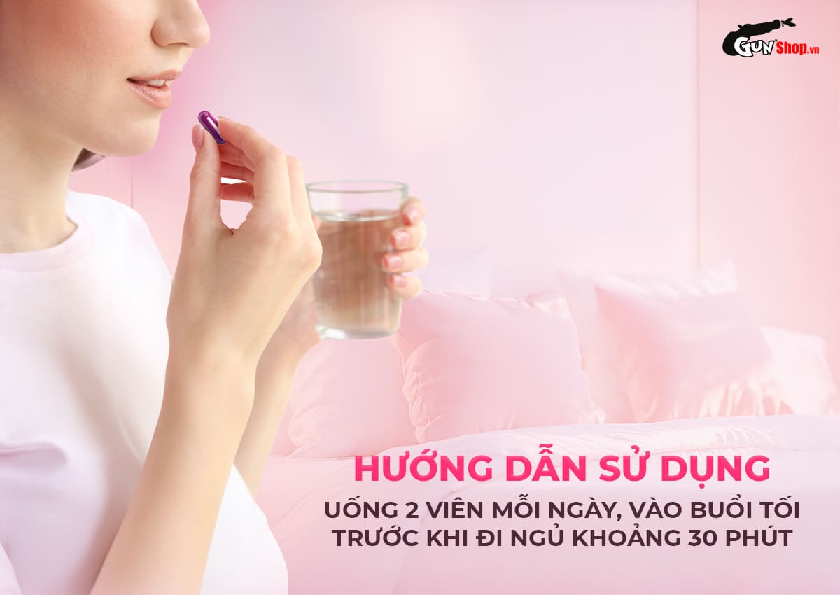 Powegra Gentle Dreams 60 viên hỗ trợ giấc ngủ sâu, giảm mất ngủ