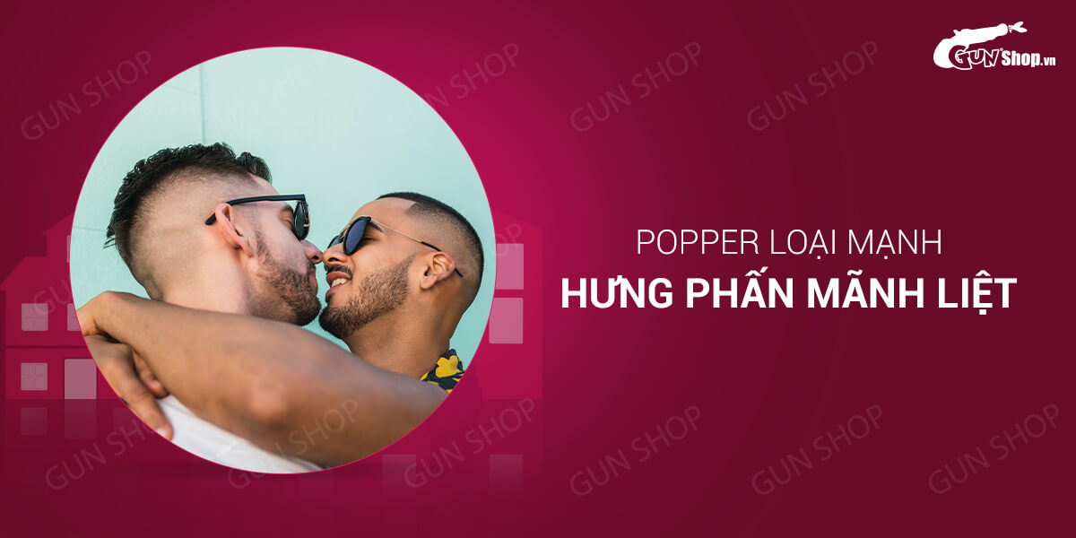 Chai hít Popper Amsterdam Pink kích thích khoái cảm tình dục