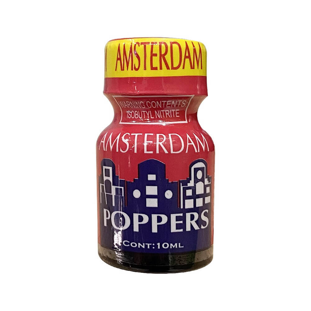 Chai hít tăng khoái cảm Popper PWD USA Amsterdam Red 10ml 