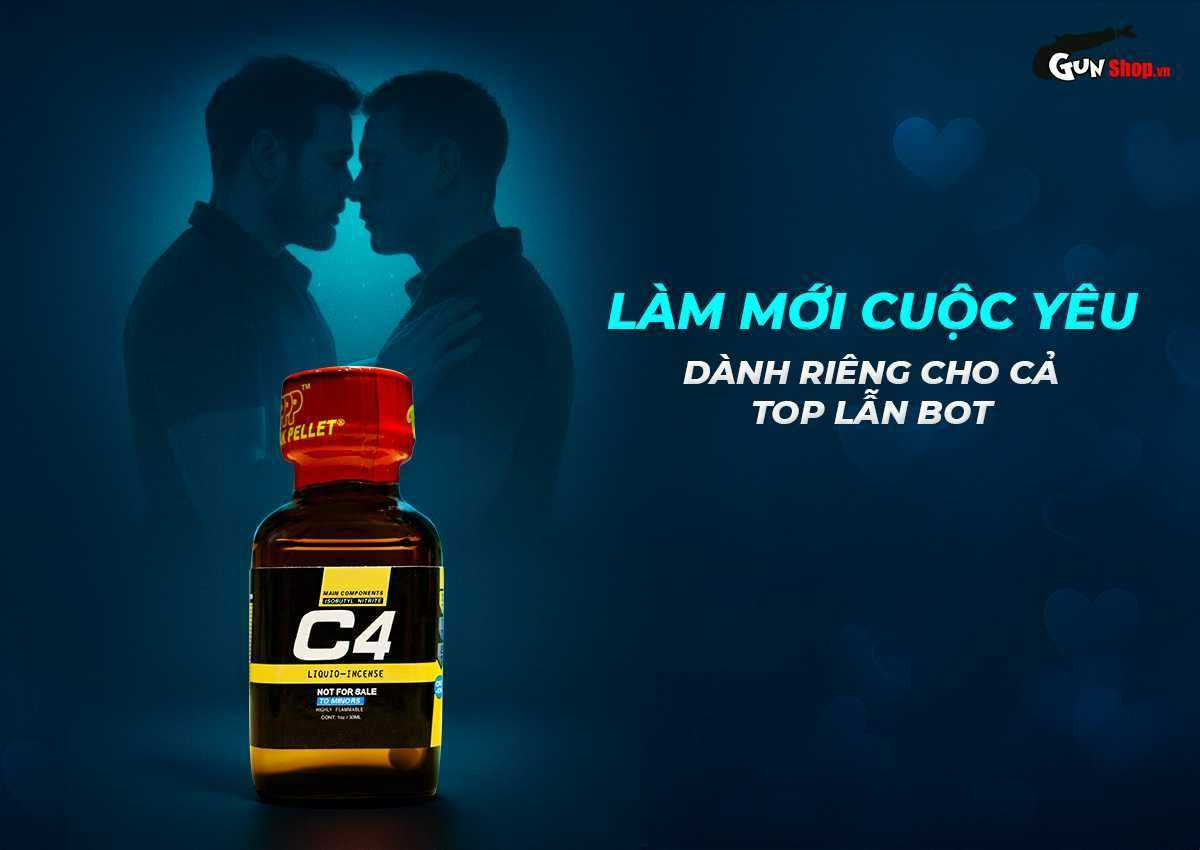 Thông tin Chai hít tăng khoái cảm Popper PWD USA C4 Black Yellow - Chai 30ml giá sỉ Thông tin Chai hít tăng khoái cảm Popper PWD USA C4 Black Yellow - Chai 30ml giá sỉ