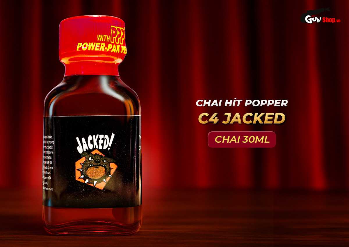 Popper PWD USA Jacked 30ml Chai Hít Tăng Đê Mê Đỉnh Cao