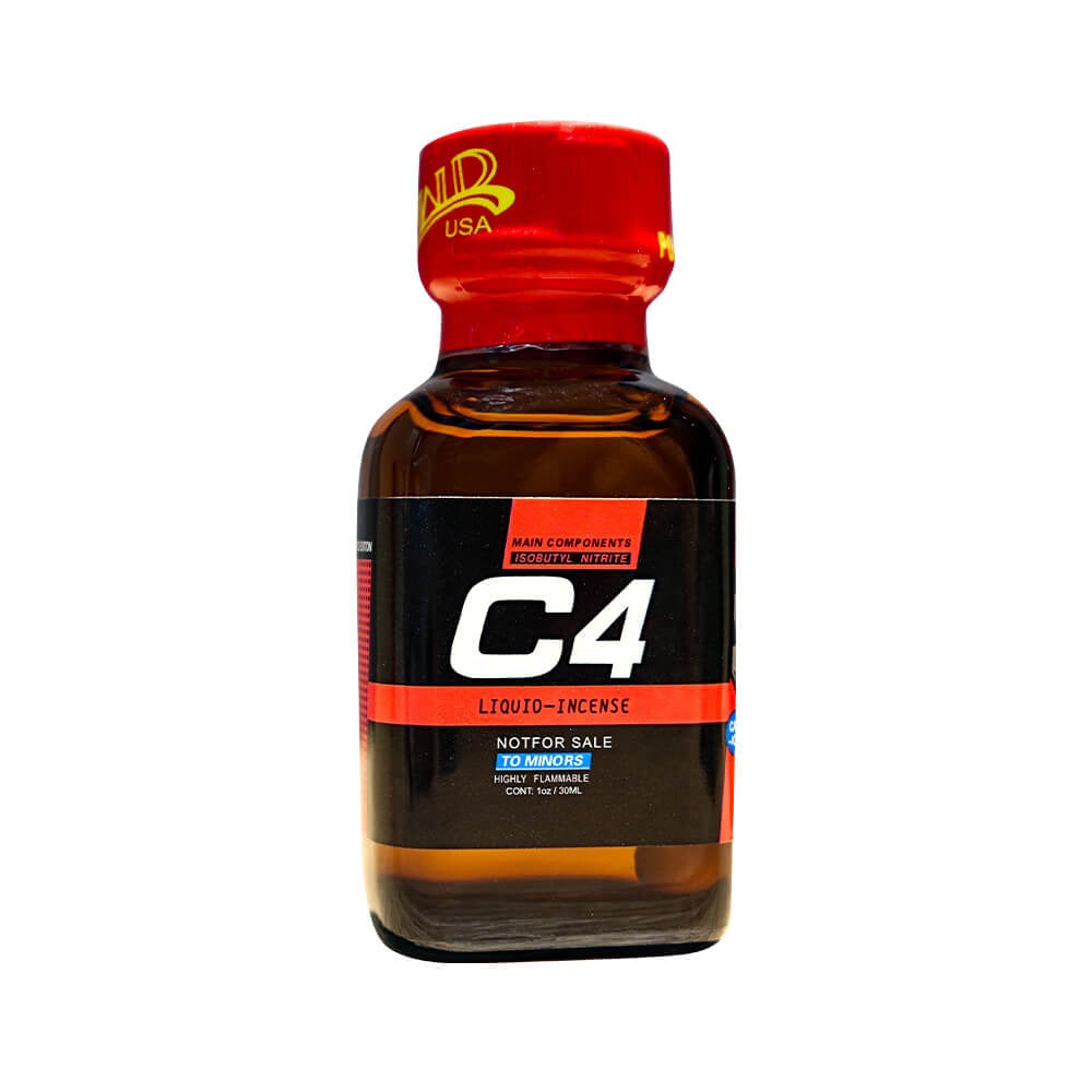 Chai hít Popper PWD USA C4 Red phiêu cùng khoái cảm mạnh mẽ 30ml 