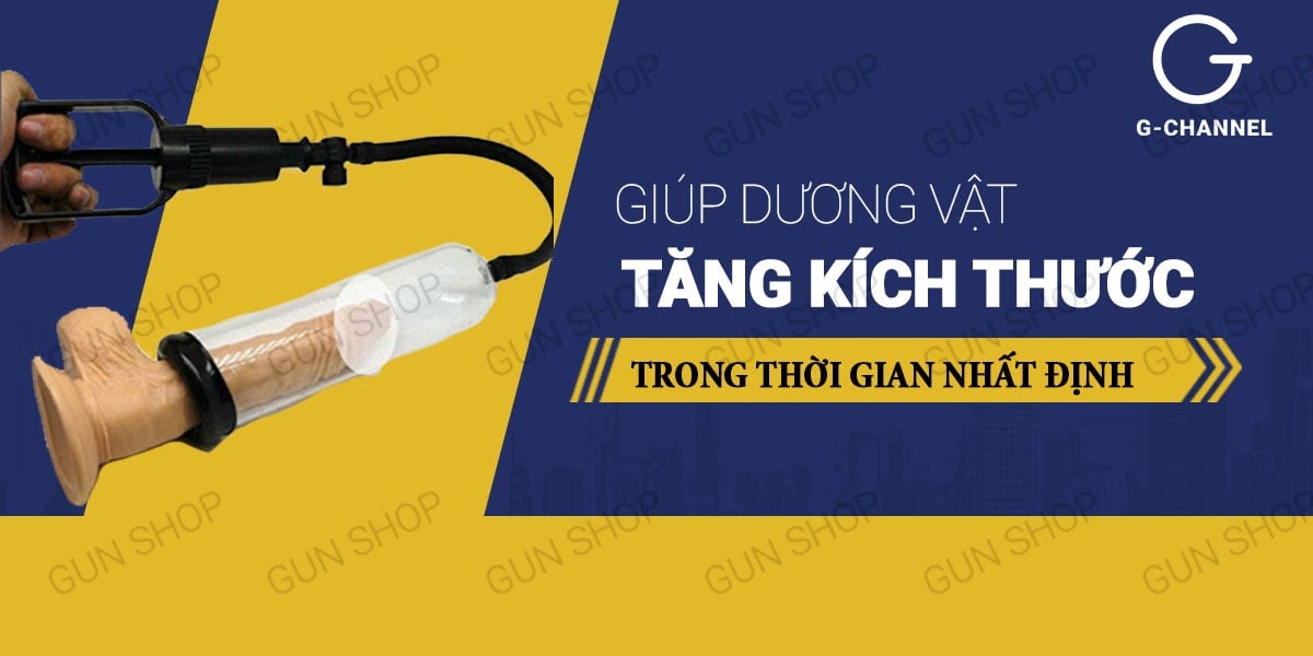 Máy tập dương vật Baile Penis Pump tăng kích thước hiệu quả