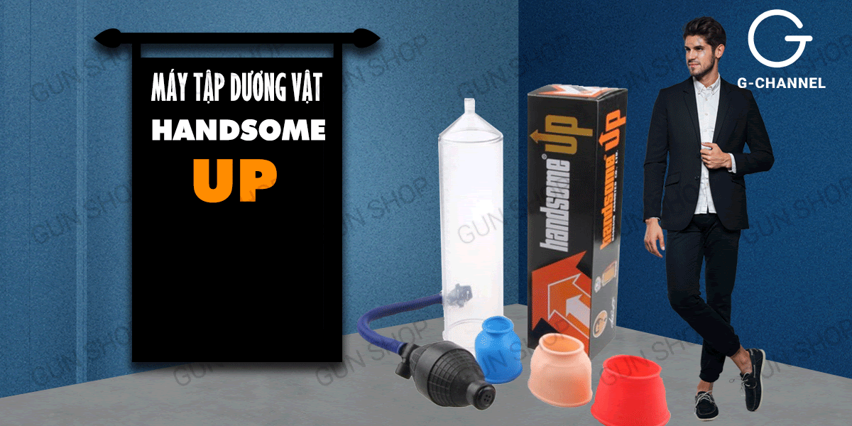 Máy tập tăng kích thước dương vật Handsome Up hiệu quả tự nhiên