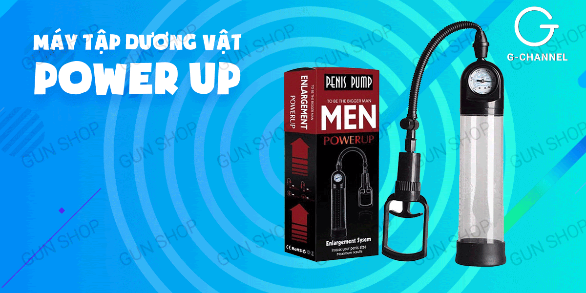 Máy tập tăng kích thước dương vật Men Powerup hiệu quả nhanh