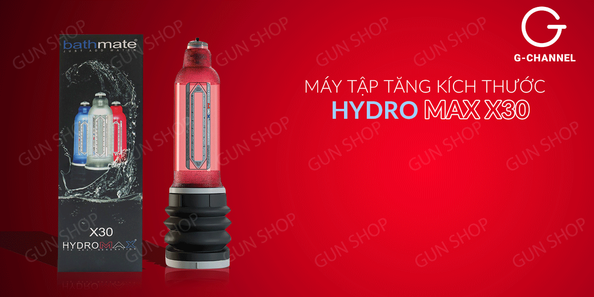 Hydromax X30 Water Pressure Penis Enlarger Pump Updated
