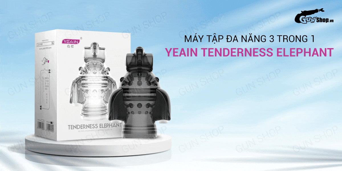 Yeain Tenderness Elephant 3-in-1 Male Enhancement Exercise Device