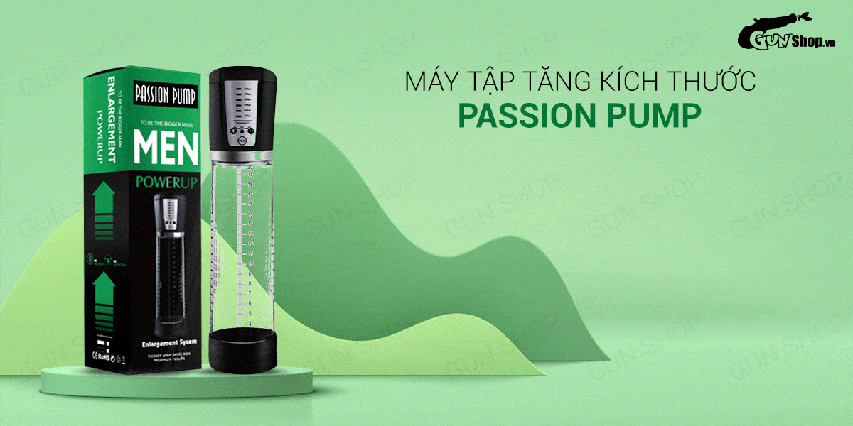 Máy Passion Pump tự động tăng kích cỡ dương vật hiệu quả nhanh