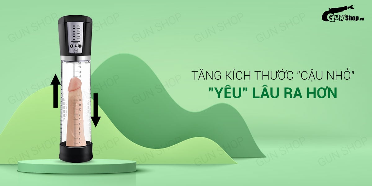 Máy Passion Pump tự động tăng kích cỡ dương vật hiệu quả nhanh