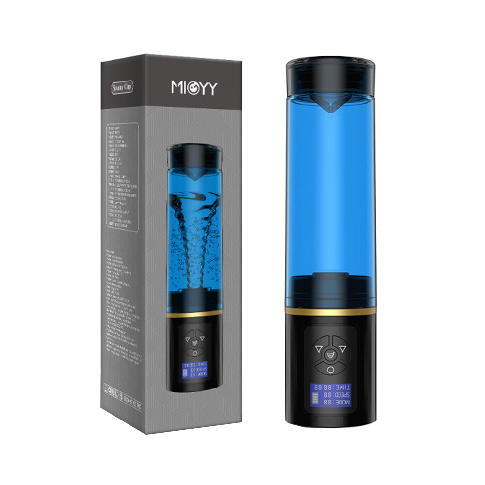 Máy tập tăng kích thước dương vật Mioyy màn hình LCD chế độ spa sạc 