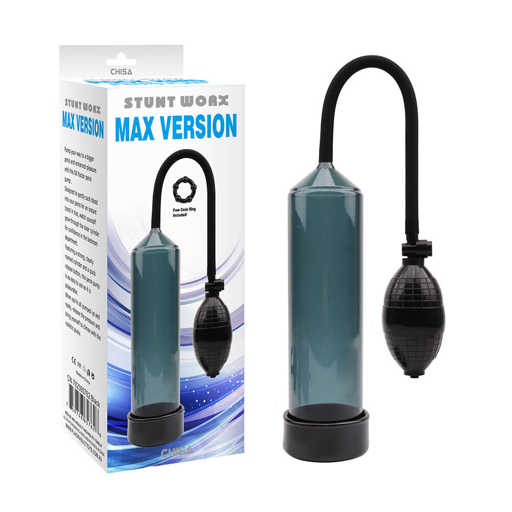 Máy tập tăng kích thước dương vật Chisa Max Version Black 