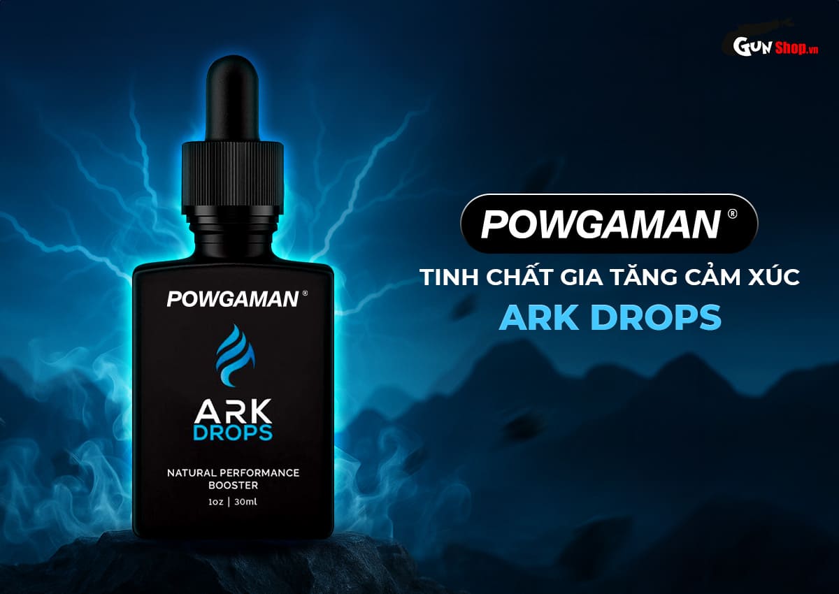 Kho sỉ Tinh chất gia tăng cảm xúc Powgaman Ark Drops - Chai 30ml giá tốt Kho sỉ Tinh chất gia tăng cảm xúc Powgaman Ark Drops - Chai 30ml giá tốt